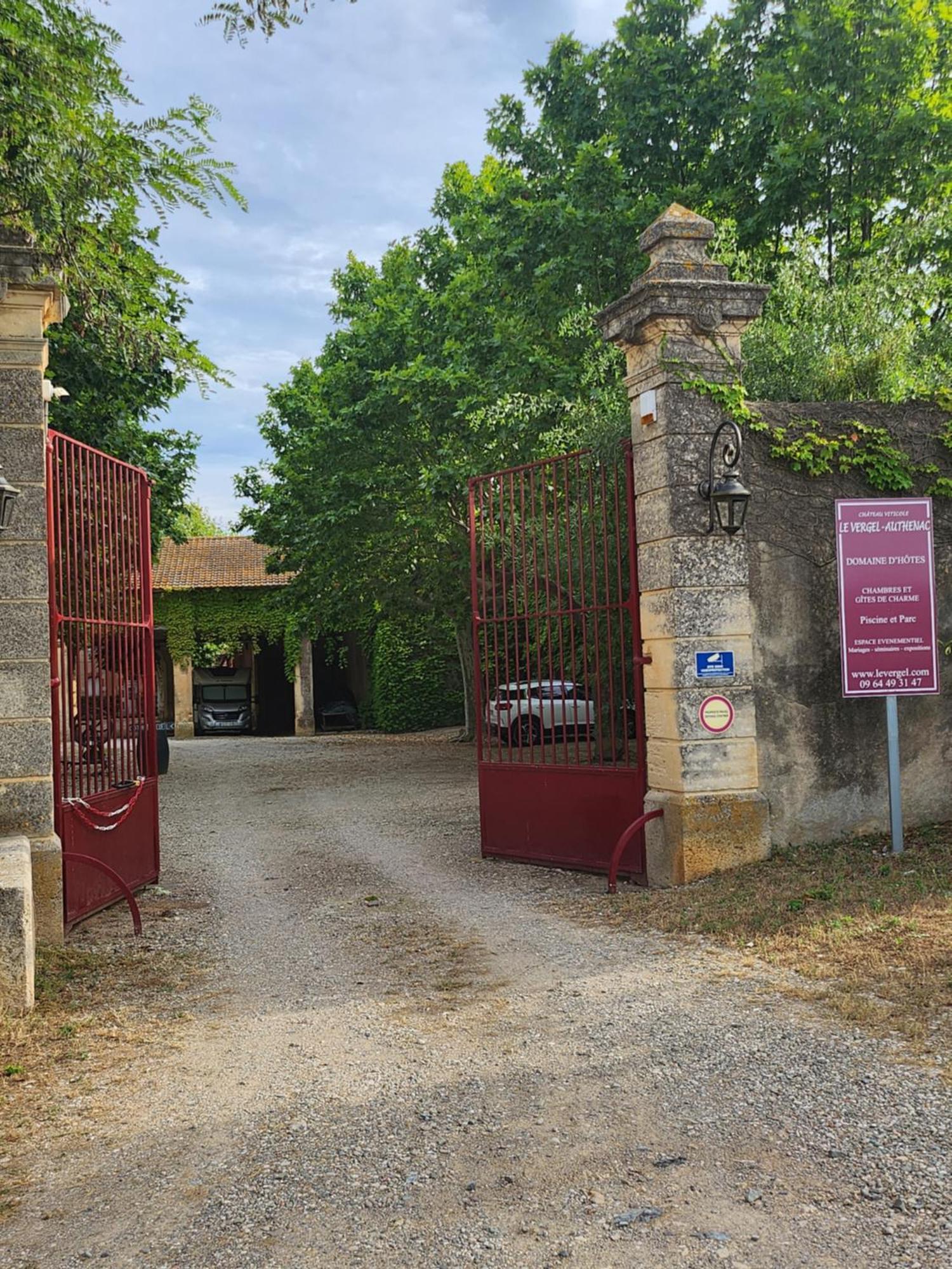Chateau Le Vergel Authenac Ginestas Eksteriør bilde